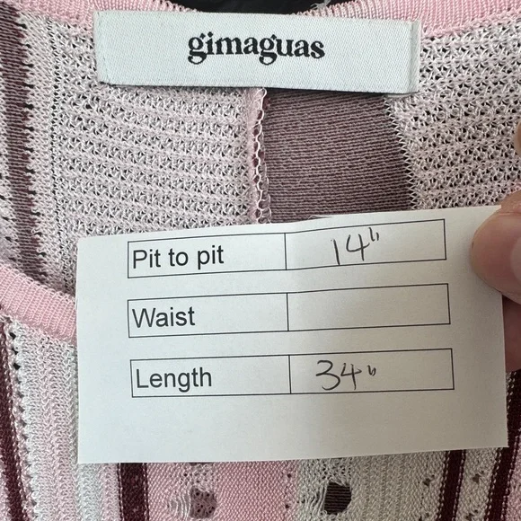 Gimaguas Pink Saphira Mini Dress Pink - Picture 10 of 10